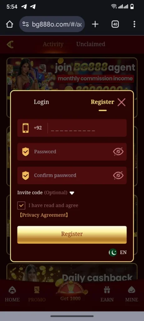 BG888 safe login and account security features Pakistan